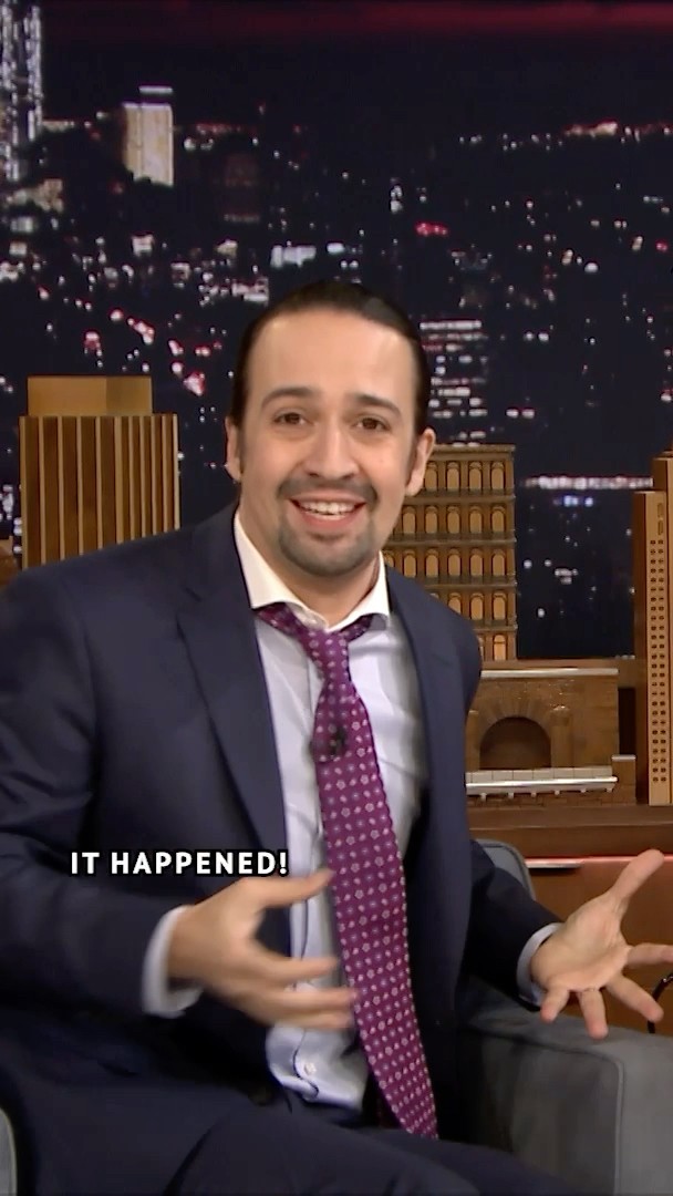 #LinManuelMiranda always knew he’d be friends with #JimmyFallon ? #FallonTonight
