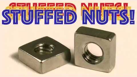 STUFFED NUTS!  Synthrotek Eurorack / Modular Rails.  Stuff those nuts - better than nutstrips!