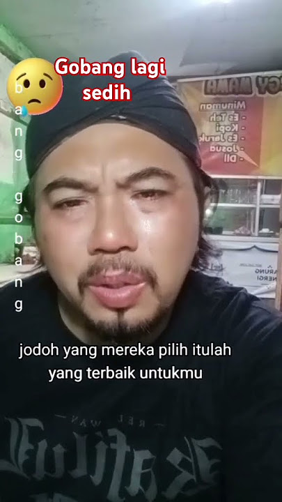 ceritanya gobang lagi sedih #lipsing #cintadanairmata #dandut #hiburan #nasipadang