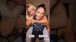 Mandy Rose and Sonya Deville Funny tiktok questions game #shorts