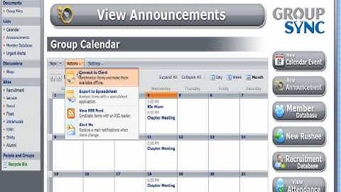 GroupSync - Stay Informed - Group Mass Email, Urgent Text Message Alerts, and Calendar Reminders