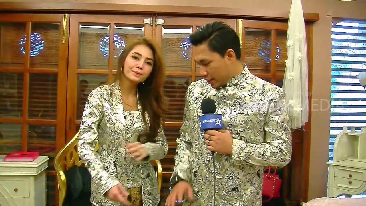 RIZAL ARMADA DAN MONIK FITTING BAJU LAMARAN