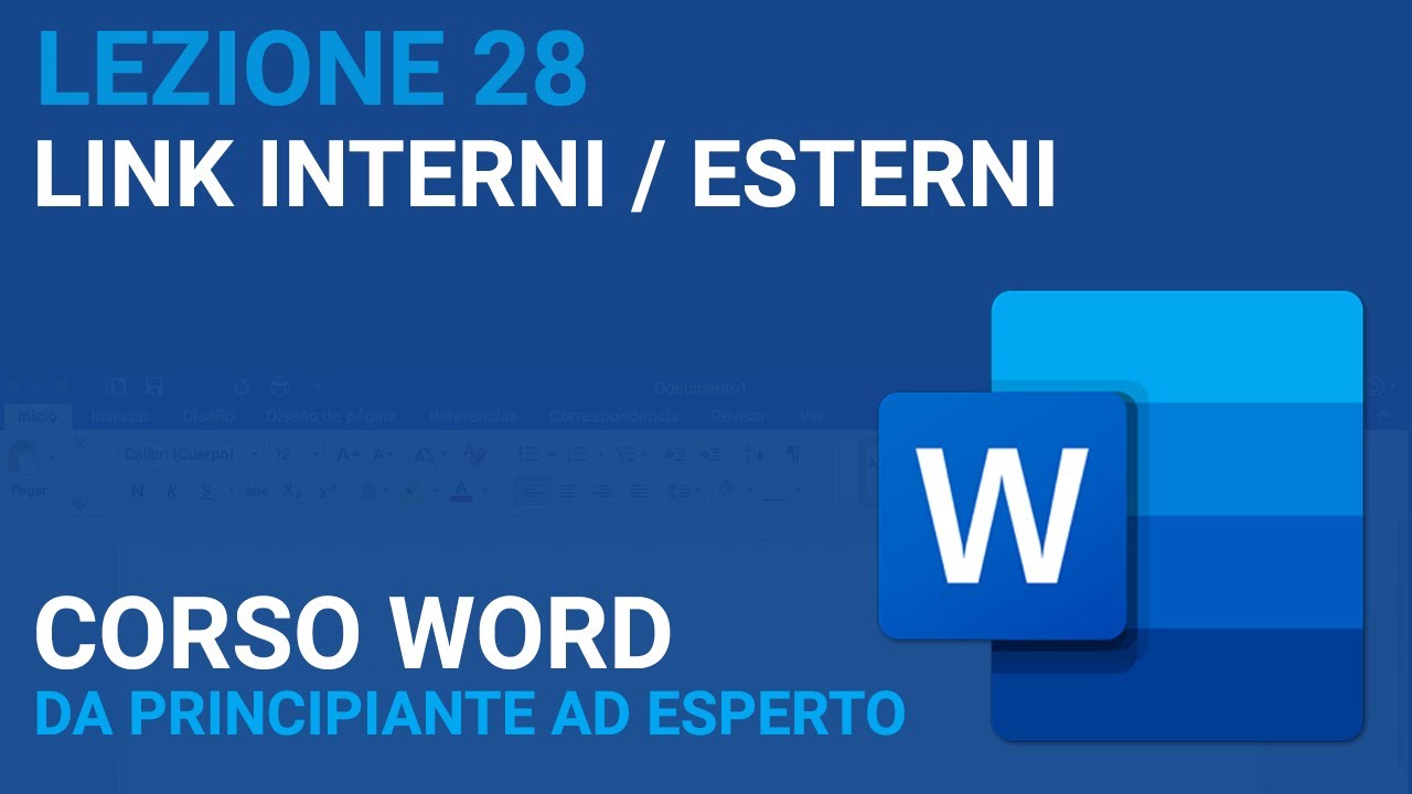Inserire Link interni ed esterni - WORD TUTORIAL ITALIANO 28 [Corso 2023]