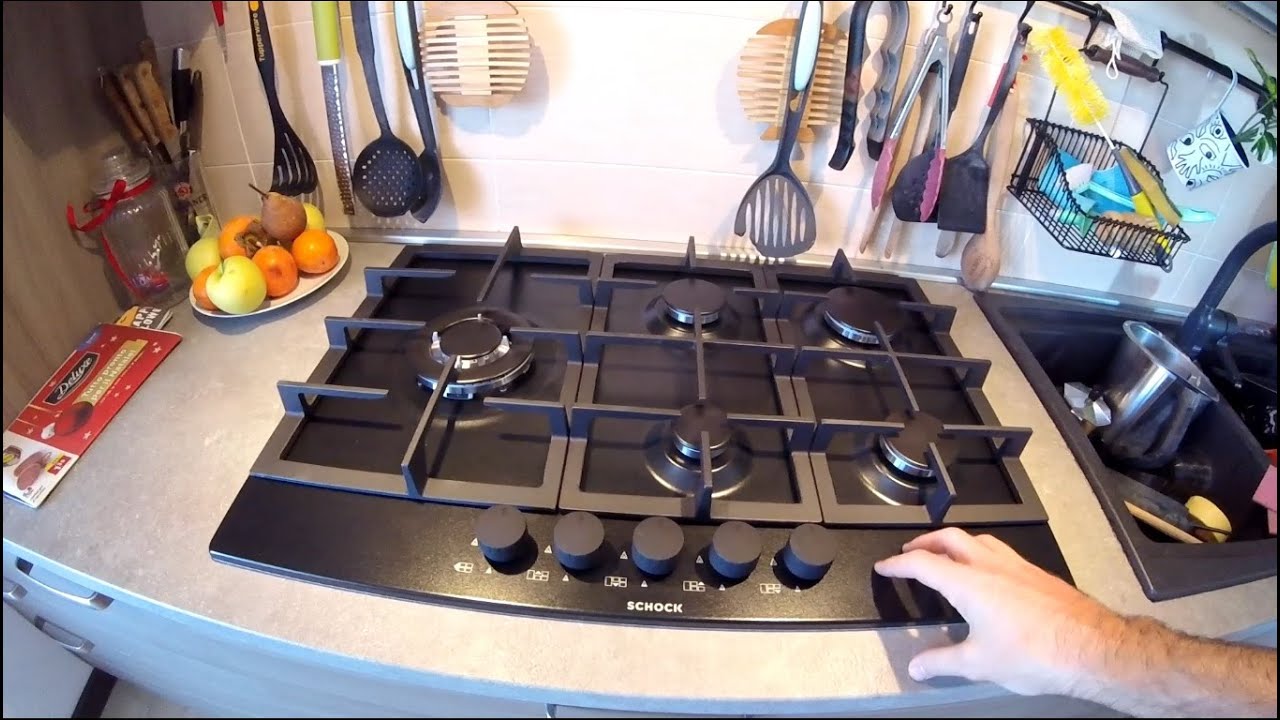 Sostituzione piano cottura 75 cm 5 fuochi SHOCK