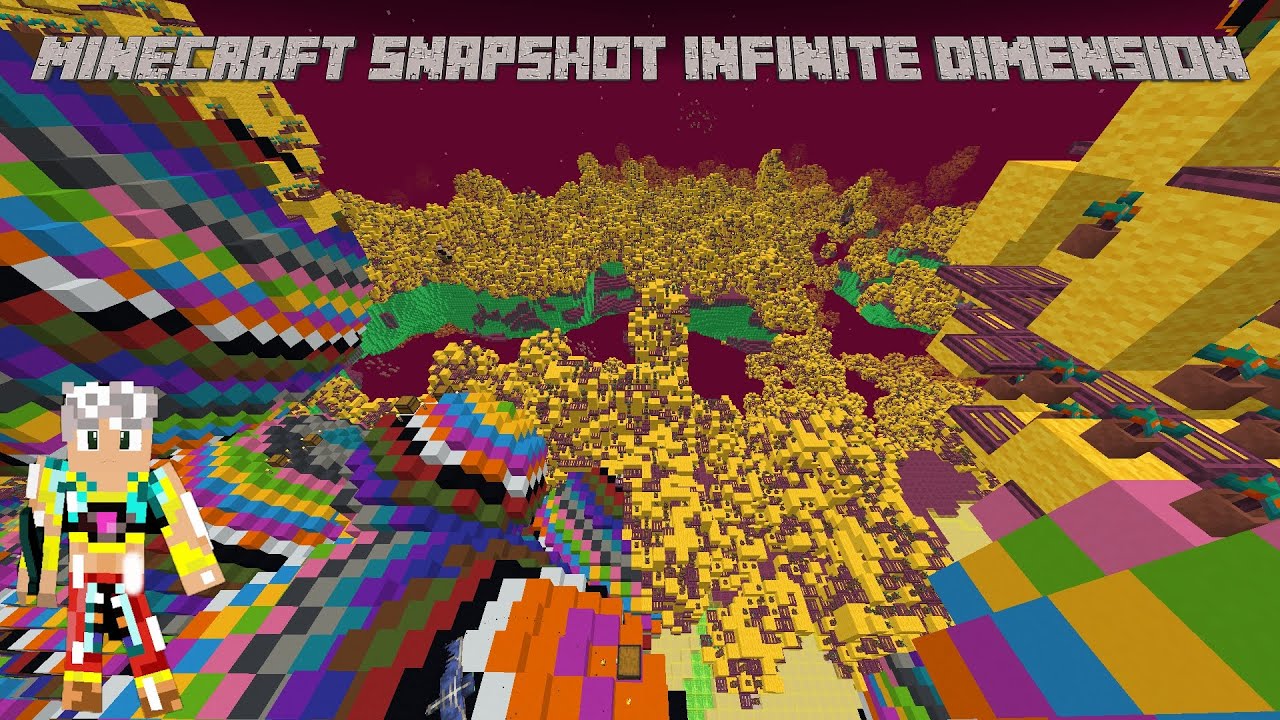Come accedere a tutte le dimensioni di Minecraft Snapshot 20w14