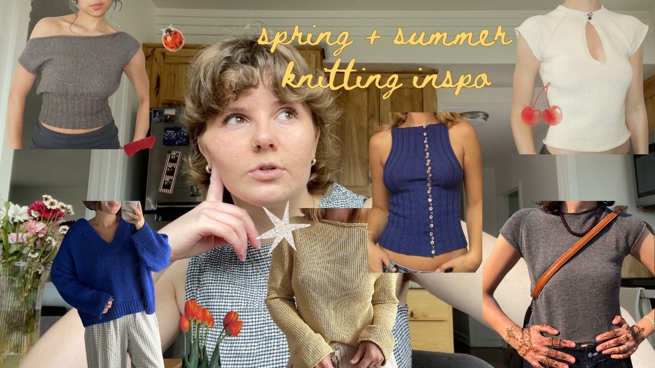 my spring + summer knitting plans