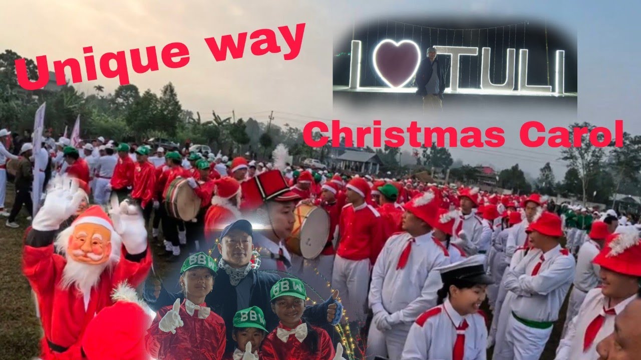Unique Christmas Carol in Tuli/ @Temsujamir9741 / Nagaland / Northeast India.