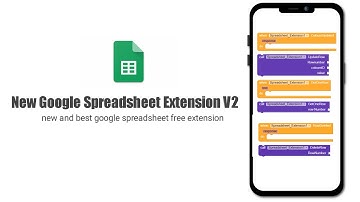 New and best Google spreadsheet Free Extension V2 for Kodular, Niotron, App Inventory etc