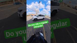 He wanted to see me go fast on my Unicycle!