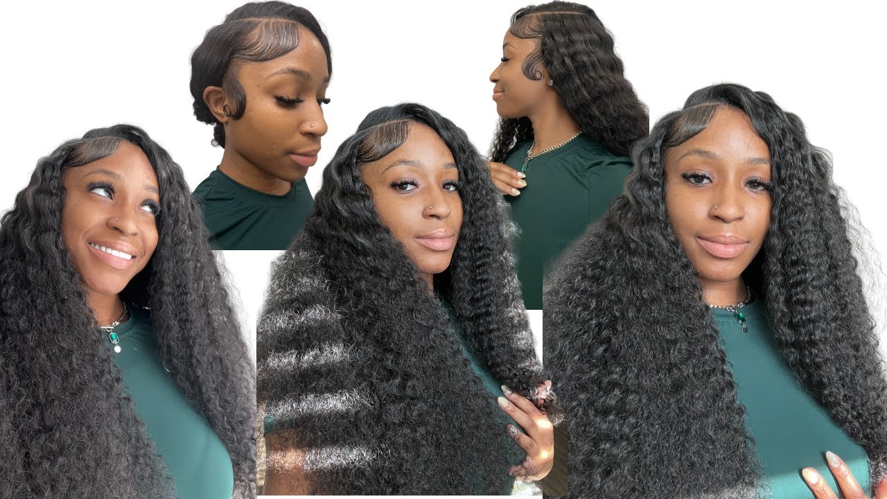 How I make a V-Part Wig with a sewing machine