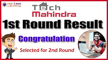Tech Mahindra First round result | Tech Mahindra Assessment Result | Tech Mahindra result 2021 | Fox