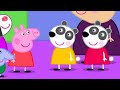 Peppa Pig Meets Peggi And Pandora Panda 🐷 🐼 Playtime With Peppa
