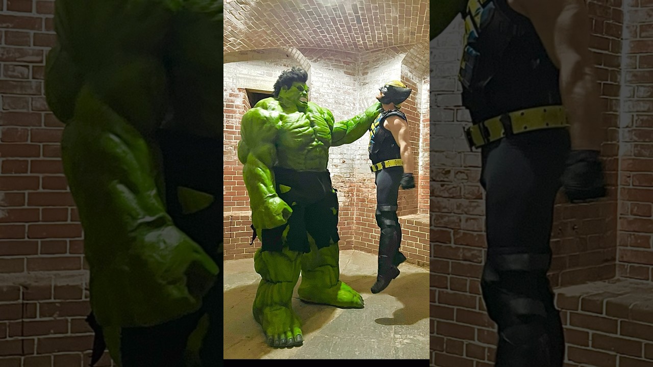 The time I made a Hulk Vs Wolverine film 😁 #marvel #hulk #cosplay #cosplayer #wolverine #fanfilm