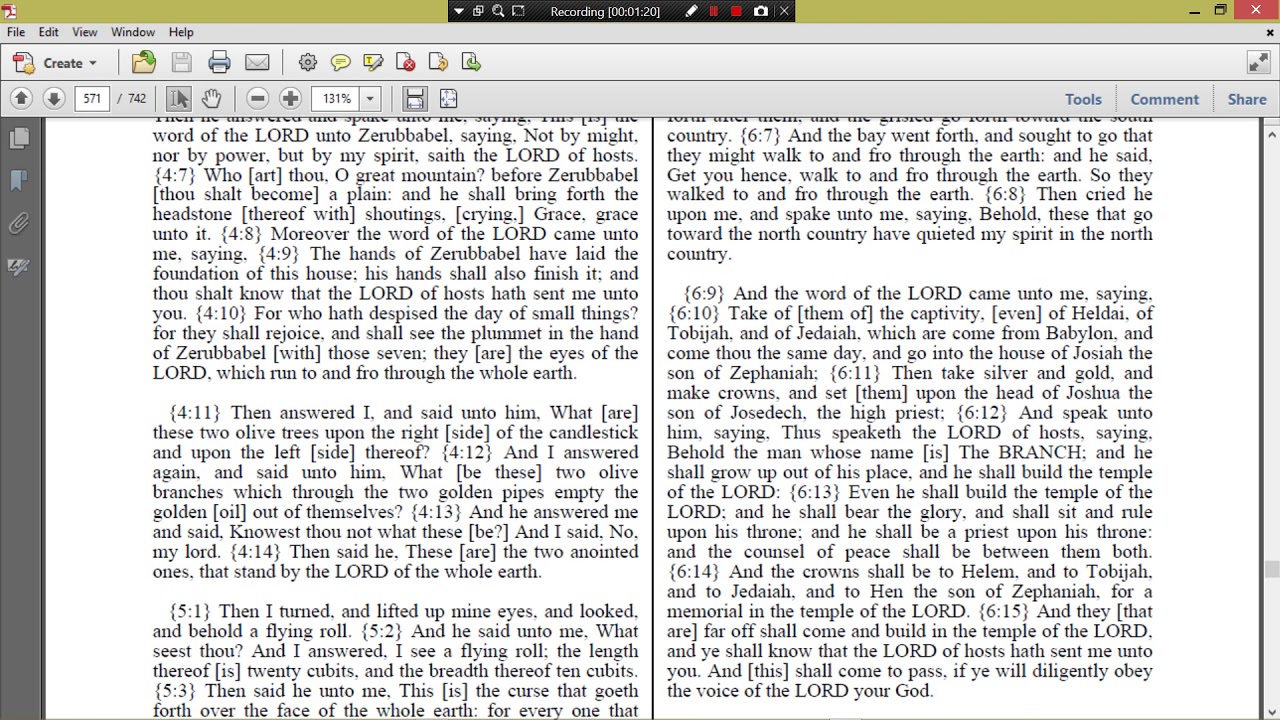 Zechariah Chapter 6 - YouTube