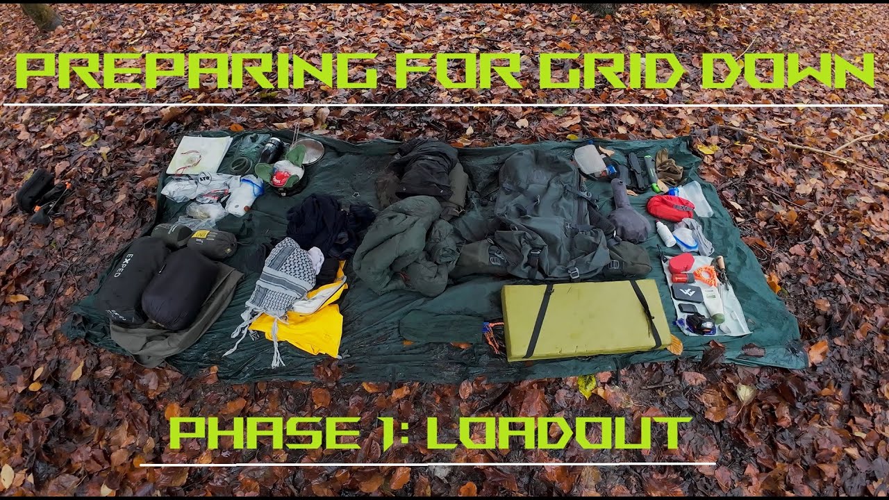 If The Grid Went Down Tomorrow - Episode 1: The Loadout (Scenario Begins January) Bug Out Training