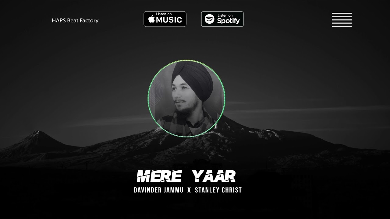 Download Mere Yaar (Official Audio) - Davinder Jammu | Stanley Christ | Latest Punjabi 2022