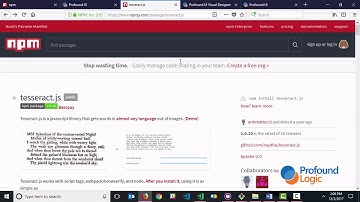 Tap into Optical Character Recognition with NPM and Profound.js