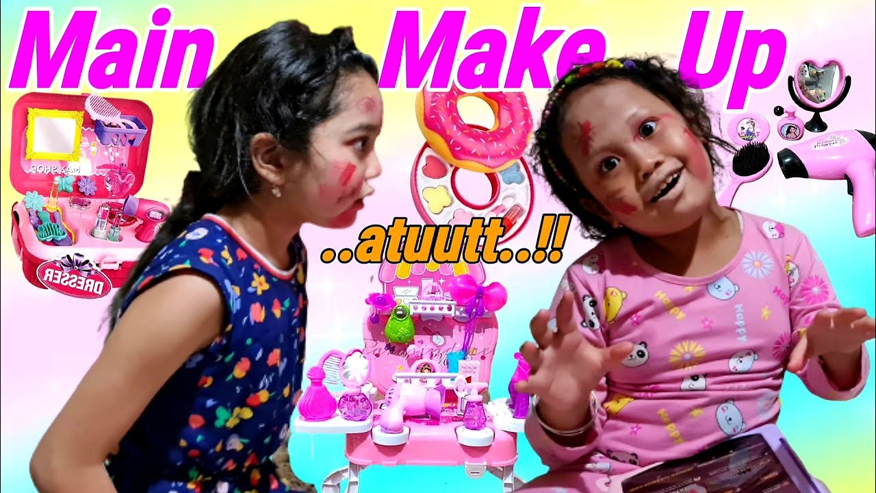 Hanum Bocil Main Make Up Aman Punya Mama Sampai Habis | Shafeea hanum