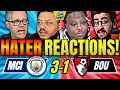 Man City Dominates Bournemouth 3-1: Rivals & Haters React! ⚽️