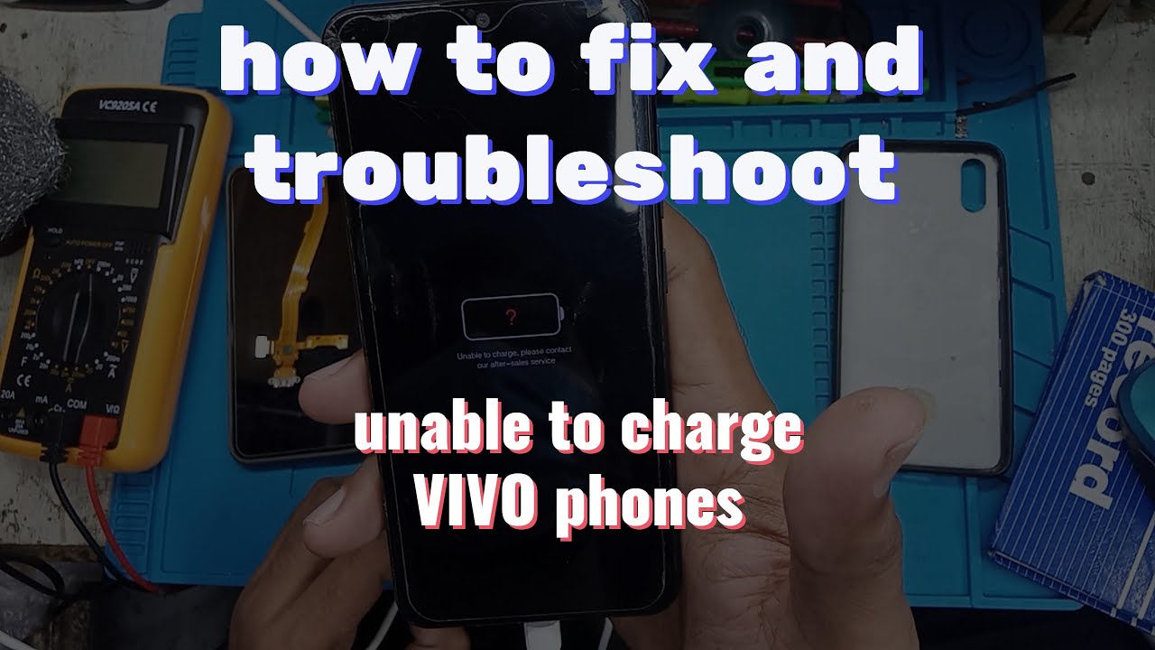 how to fix and troubleshoot unable to charge VIVO phones - YouTube