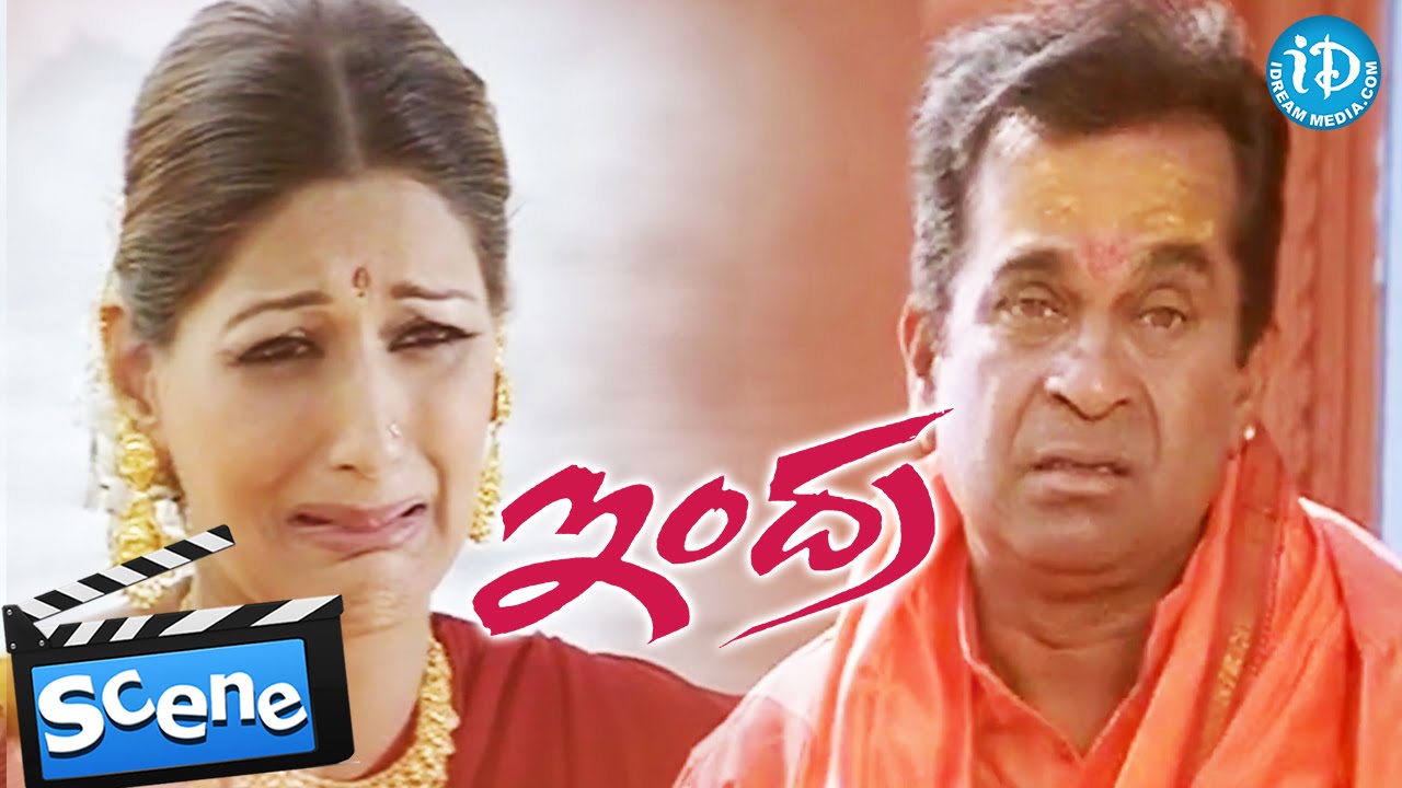 Indra Movie Scenes - Sonali Bendre, Brahmanandam And Dharmavarapu Subramanyam Comedy