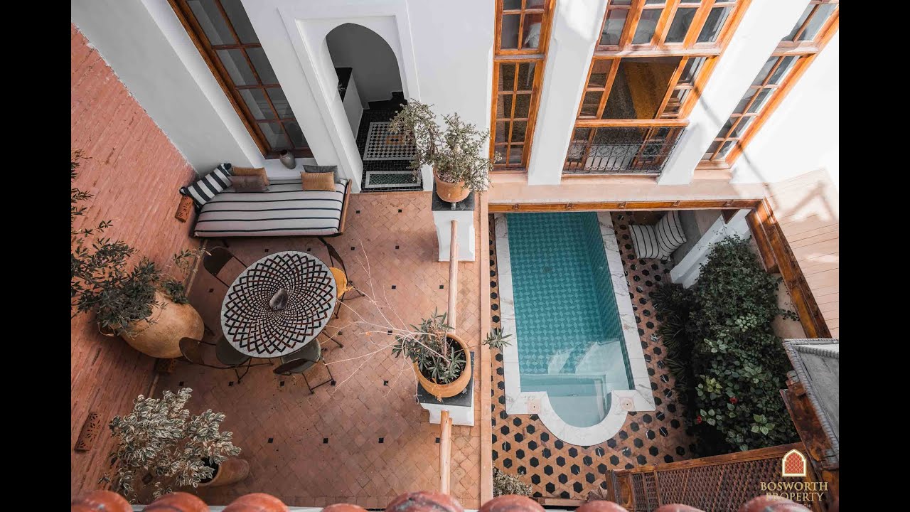 Luxury Private Dar El Bacha Riad For Sale Marrakech