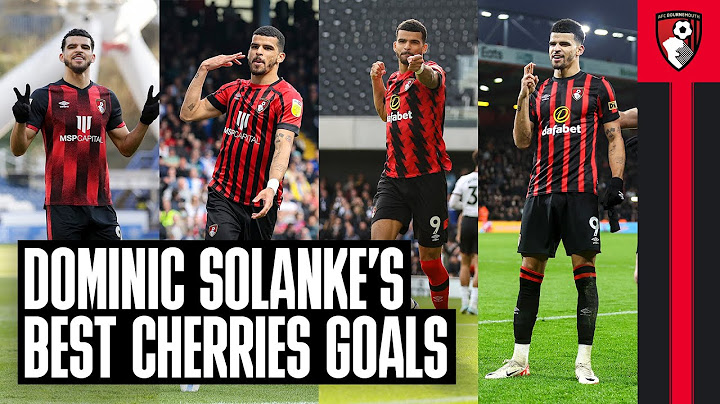 Dominic Solanke's BRILLIANT goals for AFC Bournemouth