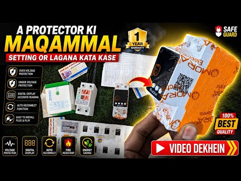 Complete Protector Settings: Mora Amp + Volt Full Setup #InstallItYourself