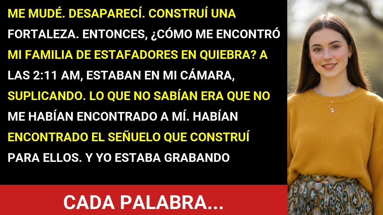 Me Mudé Y Nadie Me Buscó. Luego Vi A Mi Familia Suplicando En Mis Cámaras De Seguridad...