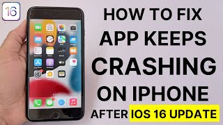 iOS 17/16 Banking Apps Not Working | iOS 16 App Crash