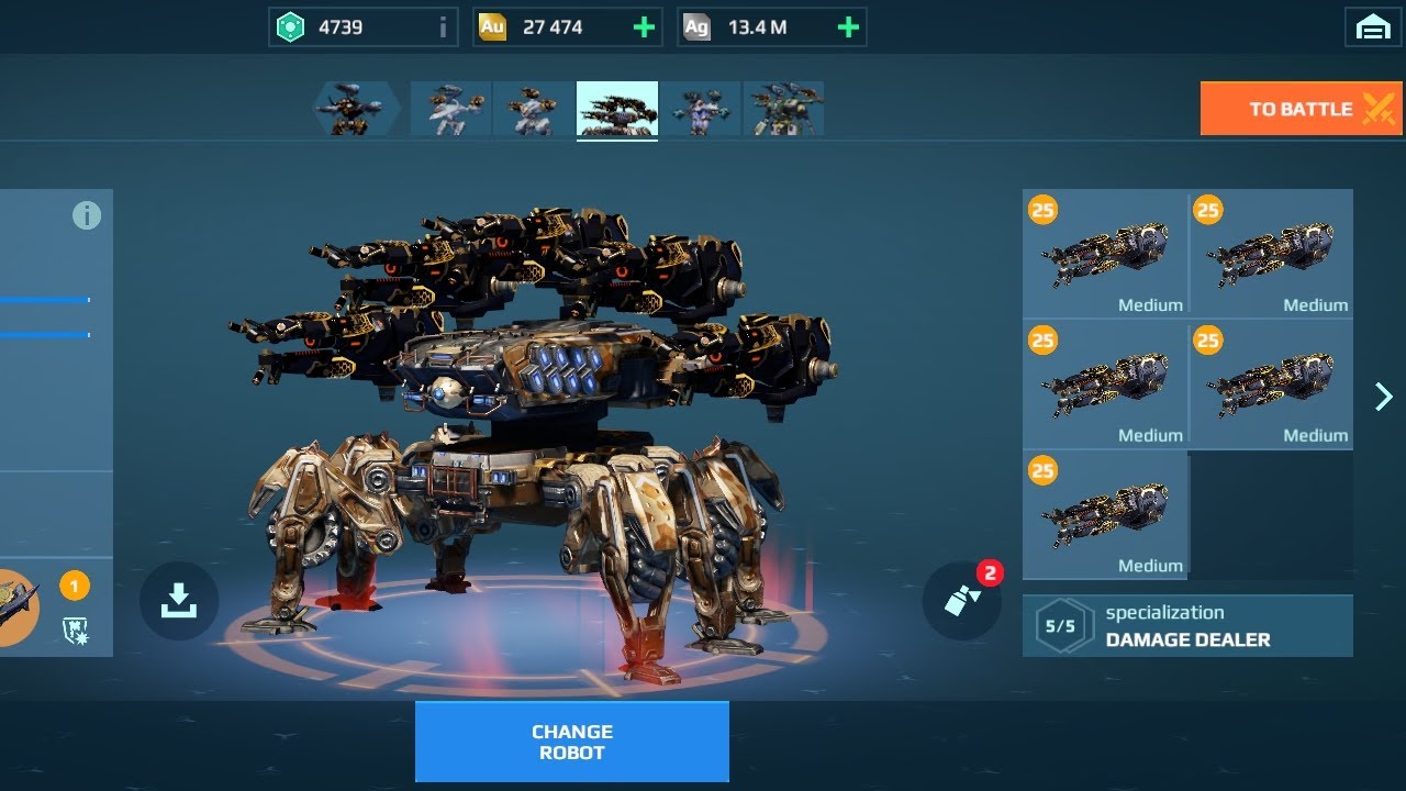 [WR] Ravager X5 UE shocktrain crazy game War robots test | gameplay ...