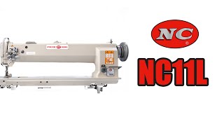 How To Sew With Long Arm Sewing Machine Walking Foot Twin Needle by NC