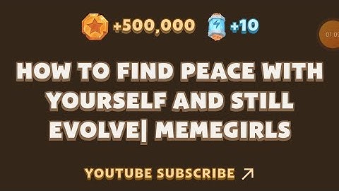 Memefi today video code I How to Find Peace with Yourself and Still Evolve| MemeGirls