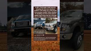 In 2011, Ford Made A Bold Move By Releasing The First-Ever Aluminum Bodied F-150, Cutting Up To 700