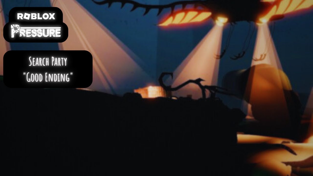 Roblox Pressure | Search Party | "Good Ending" | Gameplay Showcase