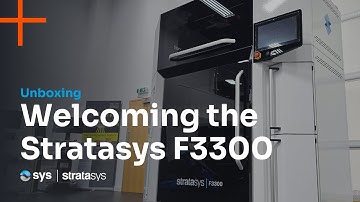 Unboxing the Stratasys F3300 3D printer!