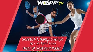 Red Court -  LTA Padel British Tour - Scottish Padel Championships - Grade 1 : 20 Apr 2024