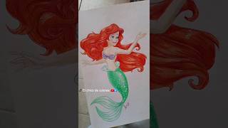 Mi Dibujo De La Sirenita Ariel