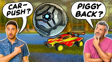 Pros from OTHER GAMES try to name MECHANICS in Rocket League...