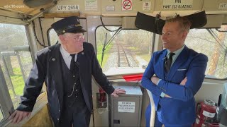 Carmichael native one of the oldest licensed engineers driving a train
