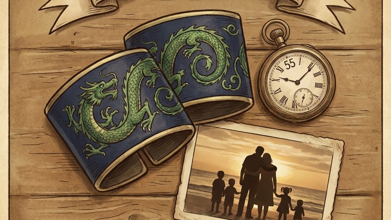 Dragons on His Cuffs