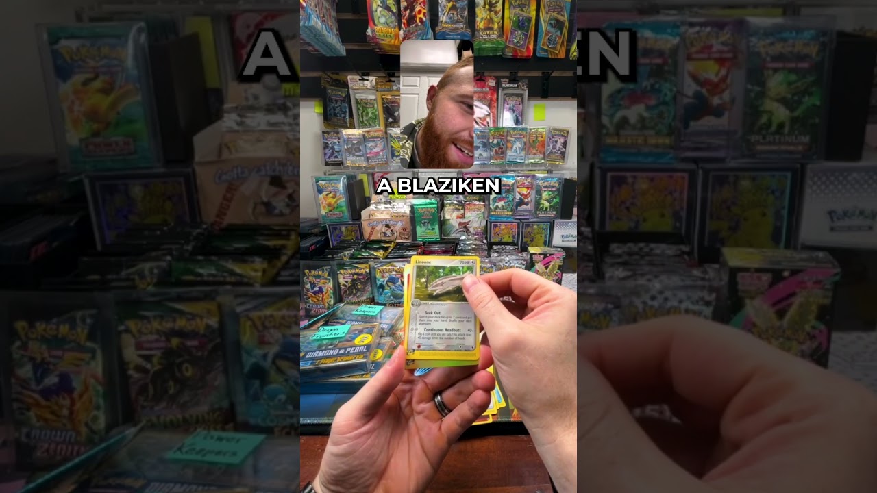 Opening a 13 year old pack live and we hit a saucy reverse!!!