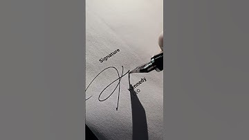 How To Design Your Own Amazing Signature | Name: Kennedy