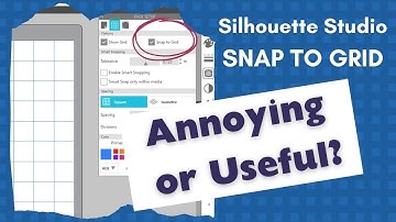 Snap to Grid in Silhouette Studio