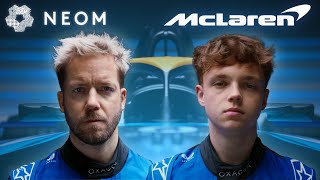 Sports Performance McLaren and NEOM Unveil the newest Formula E livery