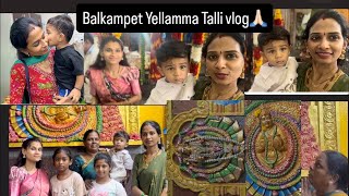 Balkampet Yellamma Talli Darshanam ela jarigindho Chudandi ￼🙏🏻