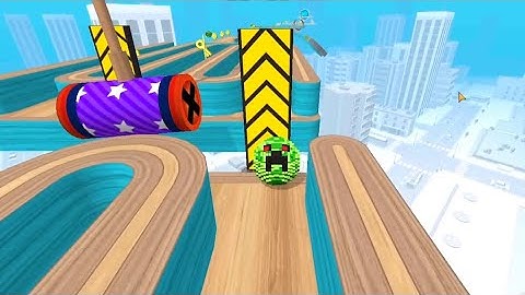 Going Balls ⚽️ 🏀 🏈 ⚾️ 🎱 4K Ultra HD Level 183 and Portal Run GamePlay Fullscreen