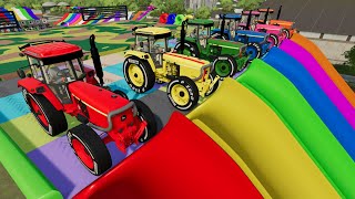 New Pirelli Tires on Tractor and a large elevator for Vehicles - New Objects in Farming Simulator 22