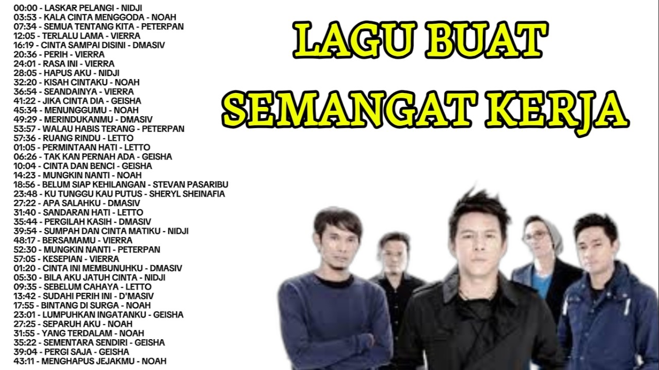 🎶Lagu Santai Buat Kerja - Lagu Nostalgia SMA 💖