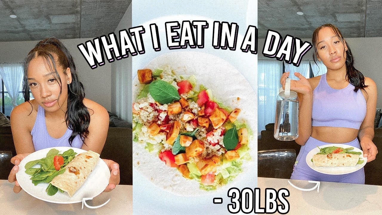 WHAT I EAT IN A DAY TO LOSE WEIGHT (Stuck at Home) + How I keep it off